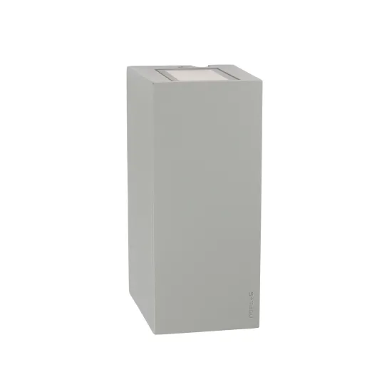 Norlys Lillehammer matt króm LED kültéri fali lámpa (NO-1587AL) LED 1 izzós IP65