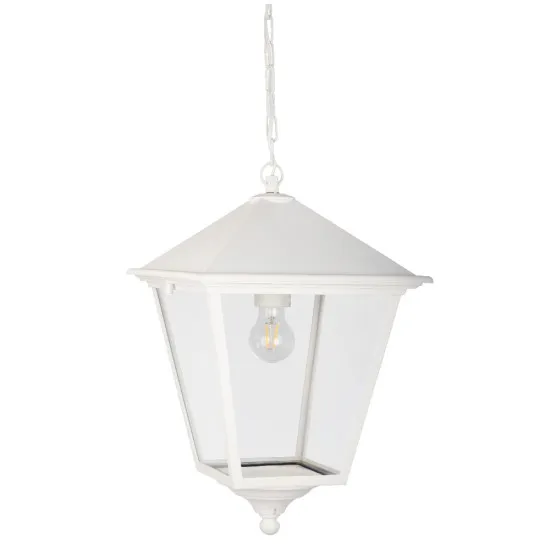 Norlys London Big fehér LED kültéri függesztett lámpa (NO-4142WH) LED 1 izzós IP54 Norlys London Big fehér LED kültéri függesztett lámpa (NO-4142WH) LED 1 izzós IP54