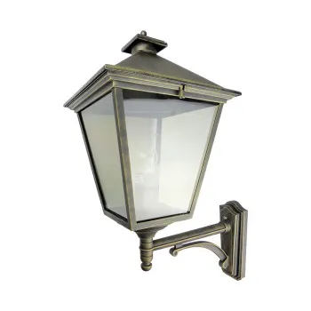 Norlys London fekete-átlátszó kültéri falikar (NO-490B) E27 1 izzós IP54 Norlys London fekete-átlátszó kültéri falikar (NO-490B) E27 1 izzós IP54