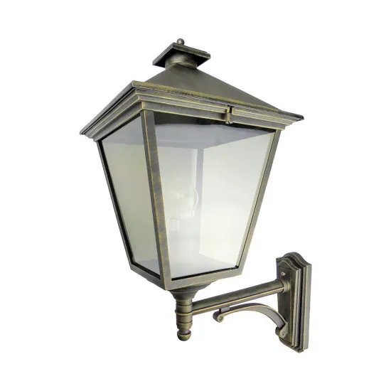 Norlys London fekete-átlátszó kültéri falikar (NO-490B) E27 1 izzós IP54 Norlys London fekete-átlátszó kültéri falikar (NO-490B) E27 1 izzós IP54