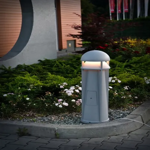 Norlys Narvik grafit LED kültéri állólámpa (NO-1852GR) LED 1 izzós IP65