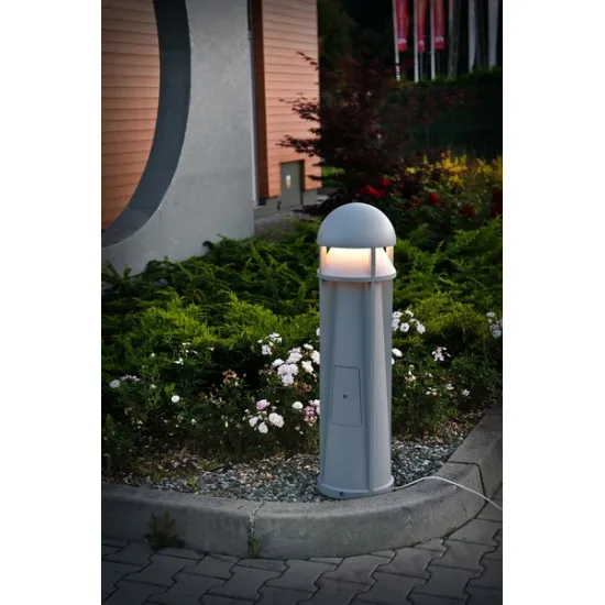 Norlys Narvik grafit LED kültéri állólámpa (NO-1852GR) LED 1 izzós IP65