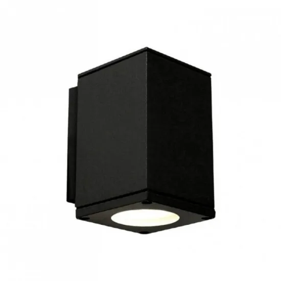 Norlys Sandvik fekete kültéri fali lámpa (NO-1740B) GU10 1 izzós IP65