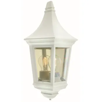 Norlys Venice fehér kültéri fali lámpa (NO-261WH) E27 1 izzós IP54