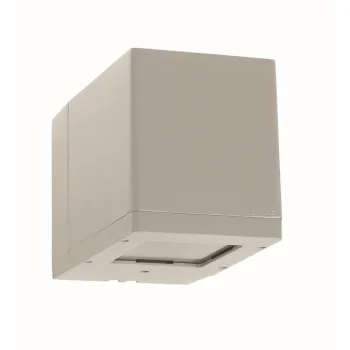 Norlys Voss matt króm LED kültéri fali lámpa (NO-5036AL) LED 1 izzós IP54