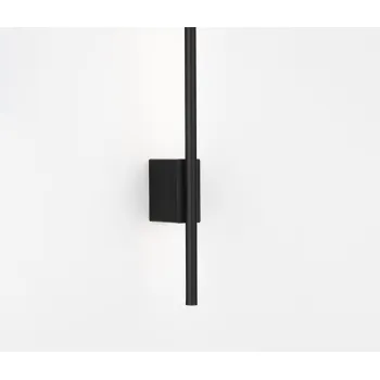 Nova Luce Aden fekete vízvédett LED falikar (NL-9081104) LED 1 izzós IP44