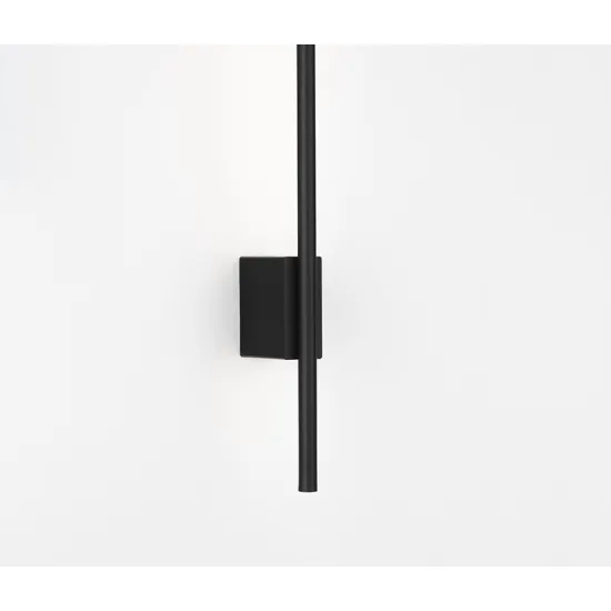 Nova Luce Aden fekete vízvédett LED falikar (NL-9081104) LED 1 izzós IP44