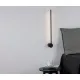 Nova Luce Aden fekete LED falikar (NL-9081800) LED 1 izzós IP20
