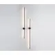 Nova Luce Aden fekete LED falikar (NL-9081810) LED 1 izzós IP20