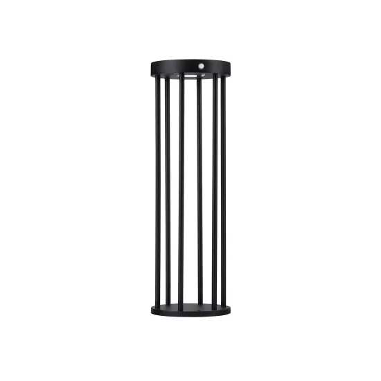 Nova Luce Aigo  fekete LED kültéri állólámpa (NL-9030582) LED 1 izzós IP65