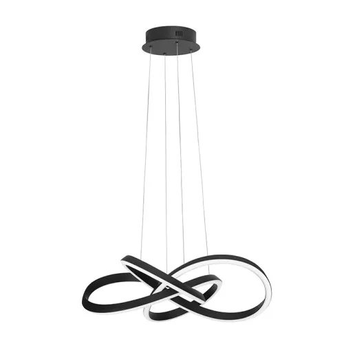Nova Luce Amara fekete LED függesztett lámpa (NL-9248108) LED 1 izzós IP20