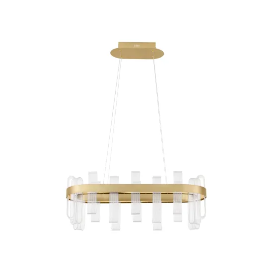 Nova Luce Argo arany LED függesztett lámpa (NL-9756715) LED 1 izzós IP20