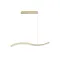 Nova Luce Aurelia arany LED függesztett lámpa (NL-9333078) LED 1 izzós IP20