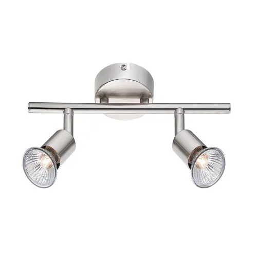 Nova Luce Base króm mennyezeti spotlámpa (NL-660002) GU10 2 izzós IP20