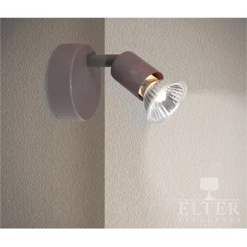 Nova Luce Base barna fali spotlámpa (NL-662001) GU10 1 izzós IP20