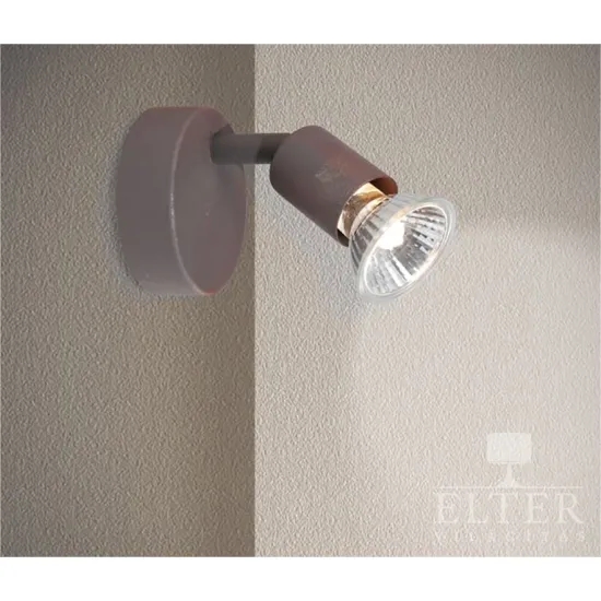 Nova Luce Base barna fali spotlámpa (NL-662001) GU10 1 izzós IP20