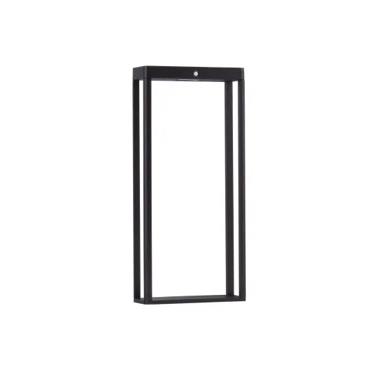 Nova Luce Berni  fekete LED mozgásérzékelős kültéri állólámpa (NL-9030566) LED 1 izzós IP65
