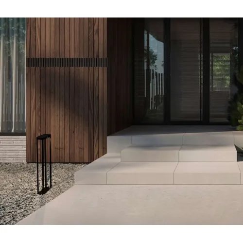 Nova Luce Berni  fekete LED mozgásérzékelős kültéri állólámpa (NL-9030567) LED 1 izzós IP65