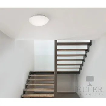 Nova Luce Brest fehér vízvédett mennyezeti lámpa (NL-832401) E27 1 izzós IP44