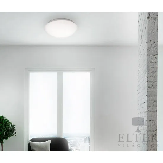 Nova Luce Brest fehér vízvédett mennyezeti lámpa (NL-832403) E27 2 izzós IP44