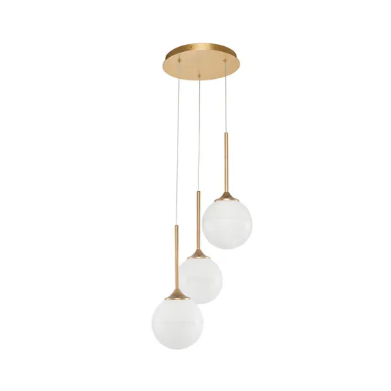 Nova Luce Cantona arany-fehér függesztett lámpa (NL-9960613) G9 3 izzós IP20 Nova Luce Cantona arany-fehér függesztett lámpa (NL-9960613) G9 3 izzós IP20