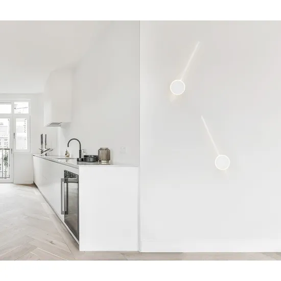 Nova Luce Clock fehér LED falikar (NL-9061426) LED 1 izzós IP20 Nova Luce Clock fehér LED falikar (NL-9061426) LED 1 izzós IP20