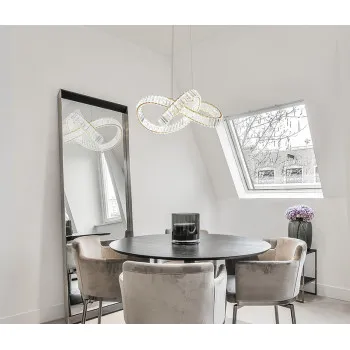 Nova Luce Conceto arany LED függesztett lámpa (NL-9019722) LED 1 izzós IP20