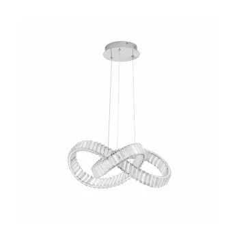 Nova Luce Conceto króm LED függesztett lámpa (NL-9019723) LED 1 izzós IP20