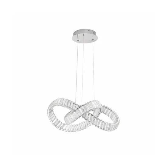 Nova Luce Conceto króm LED függesztett lámpa (NL-9019723) LED 1 izzós IP20