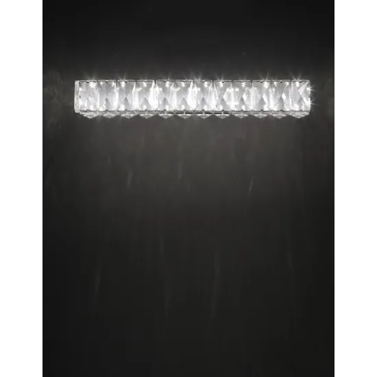Nova Luce Corona króm LED fali lámpa (NL-83399202) LED 1 izzós IP20