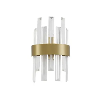 Nova Luce Crown arany-átlátszó kristály fali lámpa (NL-9695220) G9 1 izzós IP20