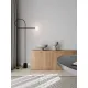 Nova Luce Dedalo fekete-fehér állólámpa (NL-9010224) G9 1 izzós IP20
