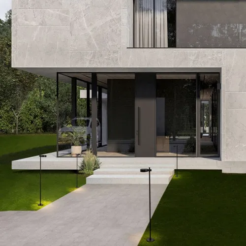 Nova Luce Dyol  fekete LED kültéri leszúrható állólámpa (NL-9923400) LED 1 izzós IP65