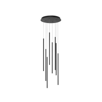 Nova Luce Elettra fekete LED függesztett lámpa (NL-9081802) LED 1 izzós IP20 Nova Luce Elettra fekete LED függesztett lámpa (NL-9081802) LED 1 izzós IP20