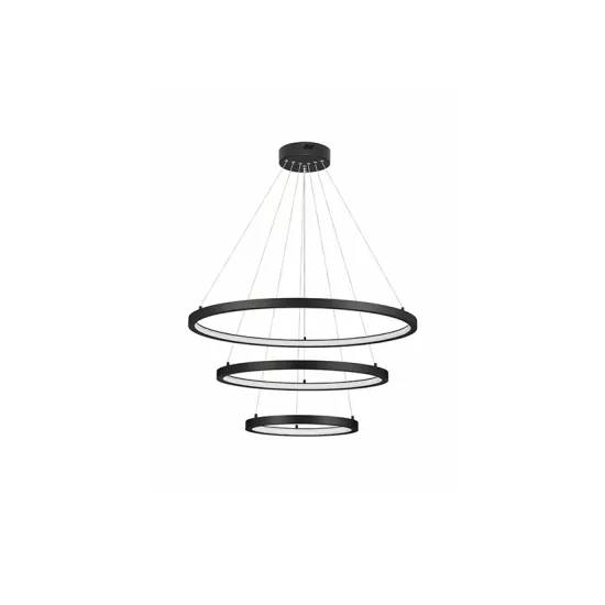 Nova Luce Empatia fekete LED függesztett lámpa (NL-9172867) LED 1 izzós IP20