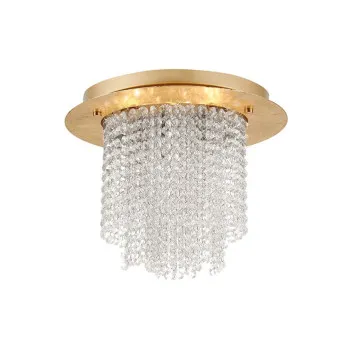 Nova Luce Fontana arany-átlátszó kristály mennyezeti lámpa (NL-9361081) G9 5 izzós IP20