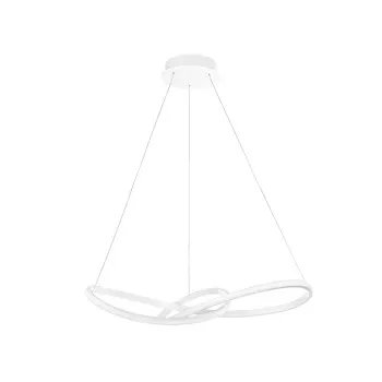 Nova Luce Fusion fehér LED függesztett lámpa (NL-1701101001) LED 1 izzós IP20