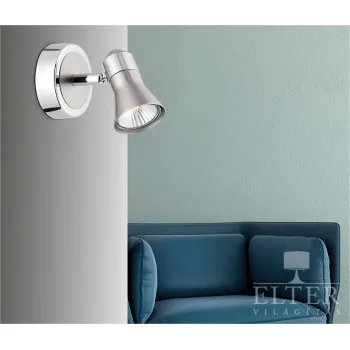 Nova Luce Galeria króm fali spotlámpa (NL-663001) GU10 1 izzós IP20