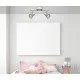 Nova Luce Galeria króm mennyezeti spotlámpa (NL-663002) GU10 2 izzós IP20