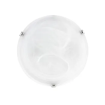 Nova Luce Giorno fehér-króm mennyezeti lámpa (NL-605801) E27 1 izzós IP20