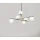 Nova Luce Git arany-fehér függesztett lámpa (NL-9009296) G9 6 izzós IP20 Nova Luce Git arany-fehér függesztett lámpa (NL-9009296) G9 6 izzós IP20