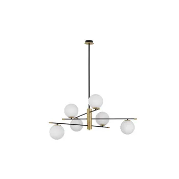 Nova Luce Git arany-fehér függesztett lámpa (NL-9009296) G9 6 izzós IP20 Nova Luce Git arany-fehér függesztett lámpa (NL-9009296) G9 6 izzós IP20