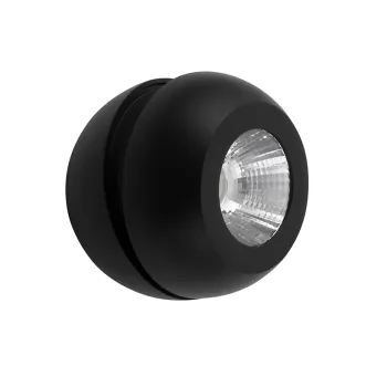 Nova Luce Gon fekete LED mennyezeti spotlámpa (NL-9105101) LED 1 izzós IP20