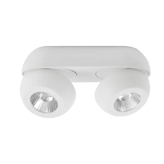 Nova Luce Gon fehér LED mennyezeti spotlámpa (NL-9105202) LED 2 izzós IP20