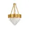 Nova Luce Grane arany függesztett lámpa (NL-9050110) E14 12 izzós IP20