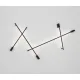 Nova Luce Gropius fekete LED falikar (NL-9081120) LED 1 izzós IP20 Nova Luce Gropius fekete LED falikar (NL-9081120) LED 1 izzós IP20