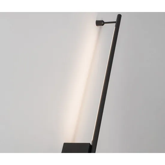 Nova Luce Gropius fekete LED falikar (NL-9081130) LED 1 izzós IP20 Nova Luce Gropius fekete LED falikar (NL-9081130) LED 1 izzós IP20
