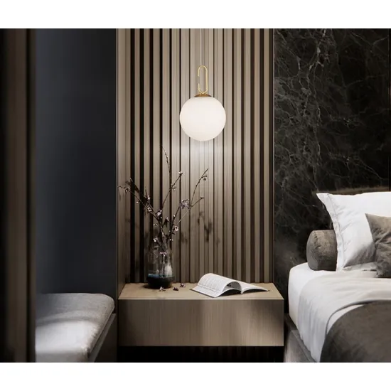 Nova Luce Hook arany-fehér LED függesztett lámpa (NL-9695224) LED 1 izzós IP20 Nova Luce Hook arany-fehér LED függesztett lámpa (NL-9695224) LED 1 izzós IP20