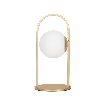 Nova Luce Hook arany-fehér LED asztali lámpa (NL-9695225) LED 1 izzós IP20 Nova Luce Hook arany-fehér LED asztali lámpa (NL-9695225) LED 1 izzós IP20