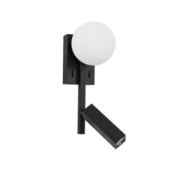 Nova Luce Joline fekete-fehér LED falikar (NL-9919530) LED 1 izzós IP20 Nova Luce Joline fekete-fehér LED falikar (NL-9919530) LED 1 izzós IP20